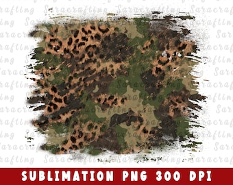 Leopard Camouflage Background Png Camo Clipart Military Pattern Distressed Splash Background Png Usa Army Cheetah Png Commercial use