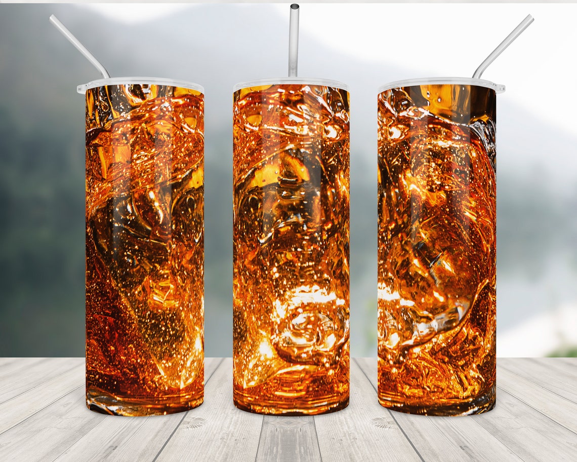 Whiskey Tumbler Wrap Sublimation Alcohol Whiskey Lover 20oz Etsy