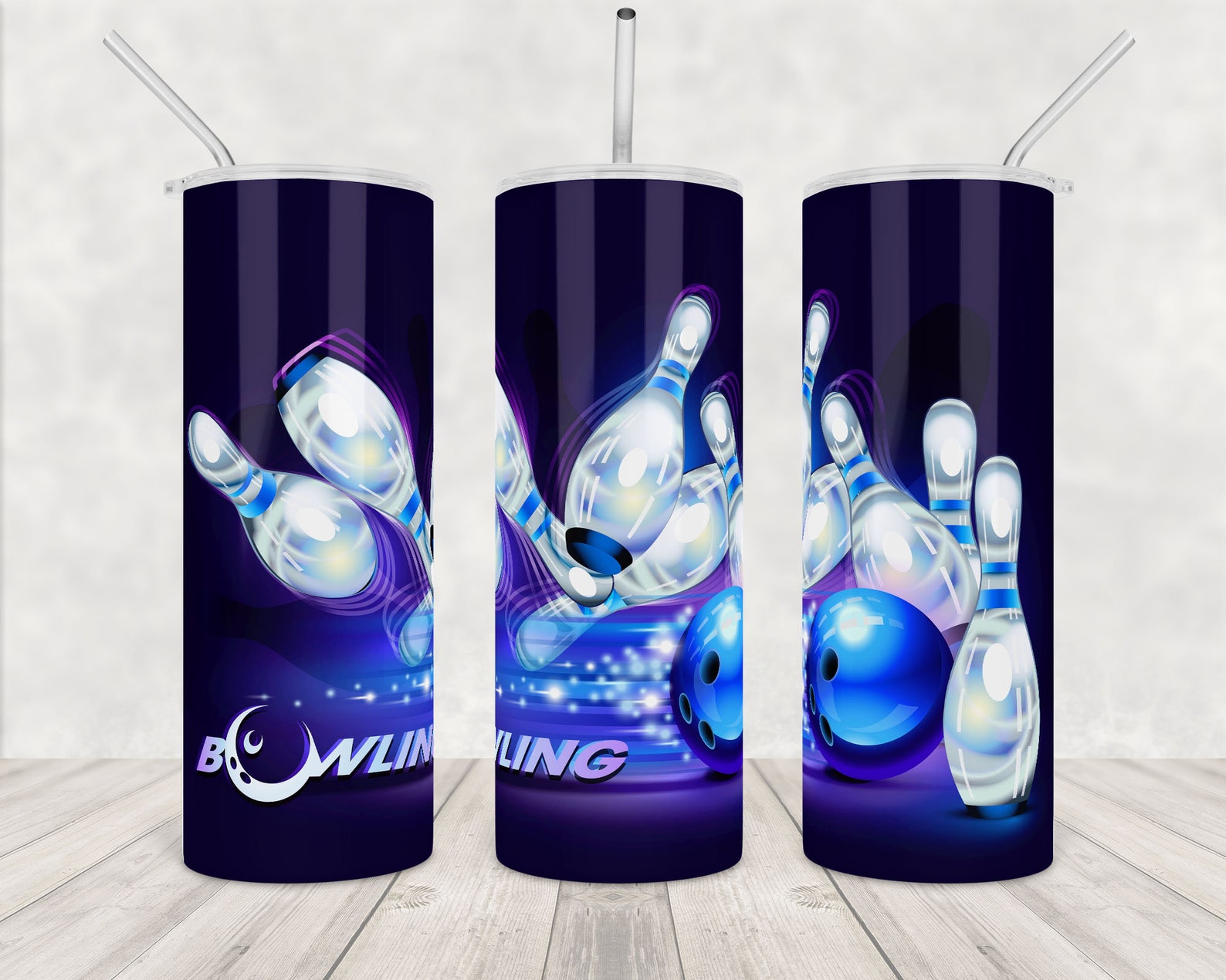 Bowling Tumbler Png Sublimation Design 20oz Skinny Tumbler - Etsy