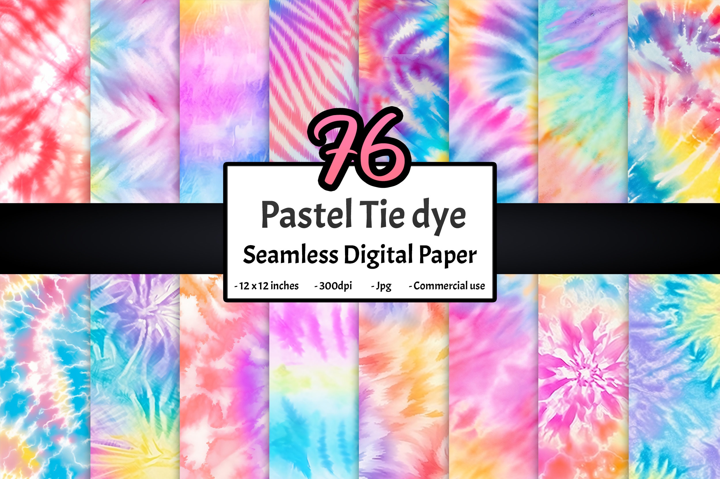 Pastel Glitter Seamless Digital Paper Background Texture Vibrant