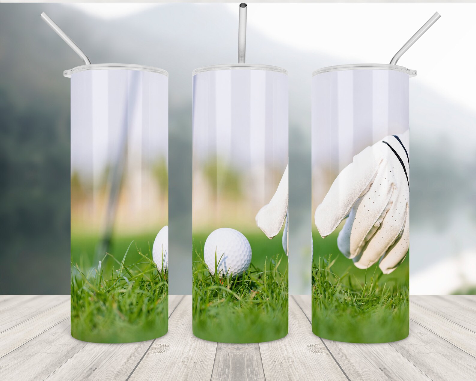 Golf tumbler wrap golfer gift sublimation design golf gifts Etsy