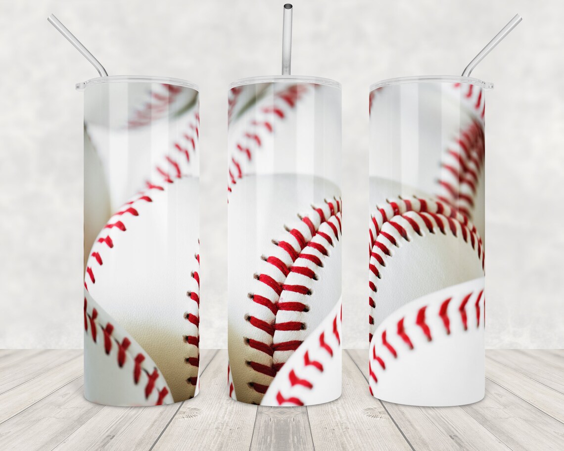 Baseball tumbler sublimation Design Download for kid 20oz Etsy