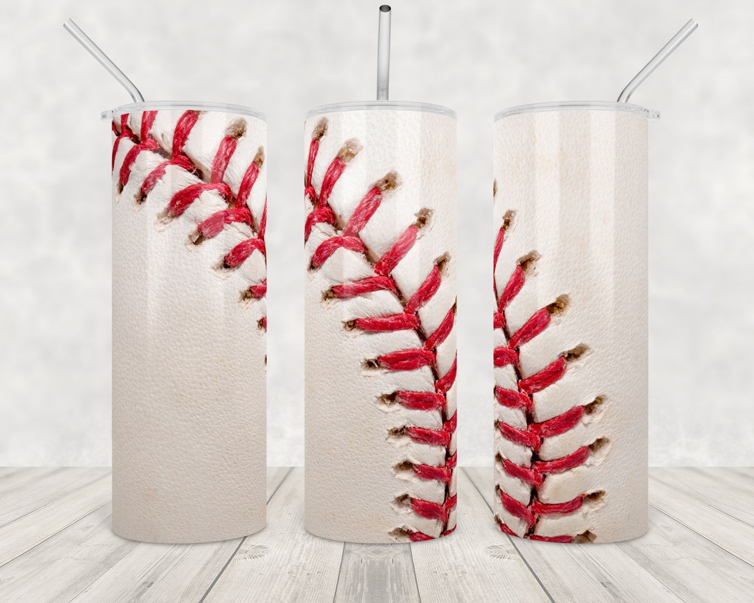Baseball Tumbler Sublimation Design Download for Kid 20oz Skinny
