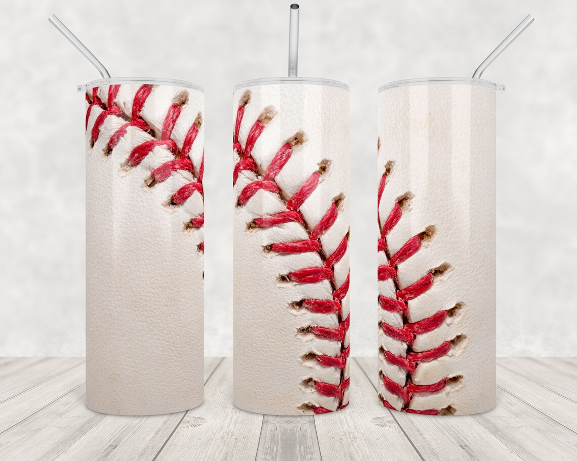 Baseball Tumbler Sublimation Design Download for Kid 20oz Etsy