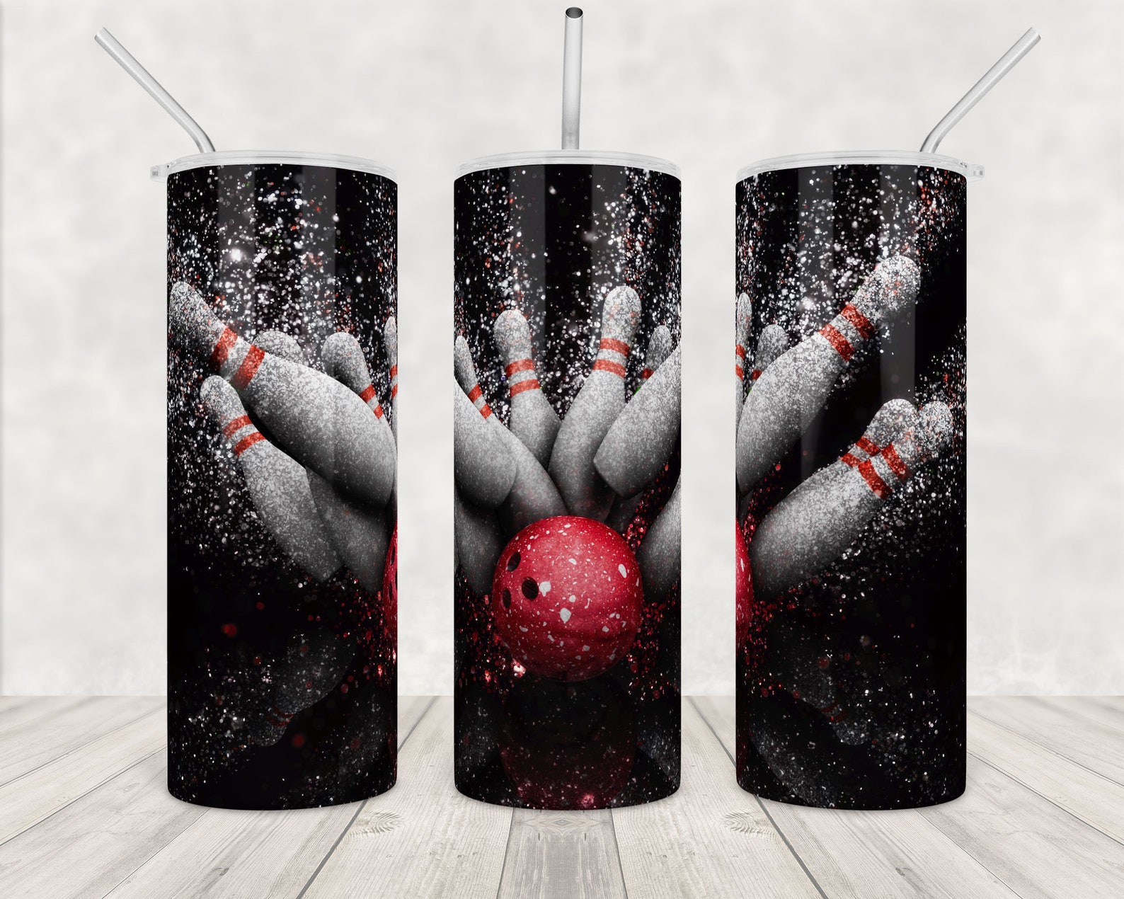 Red Bowling Tumbler Png Sublimation Design 20oz Skinny Tumbler - Etsy
