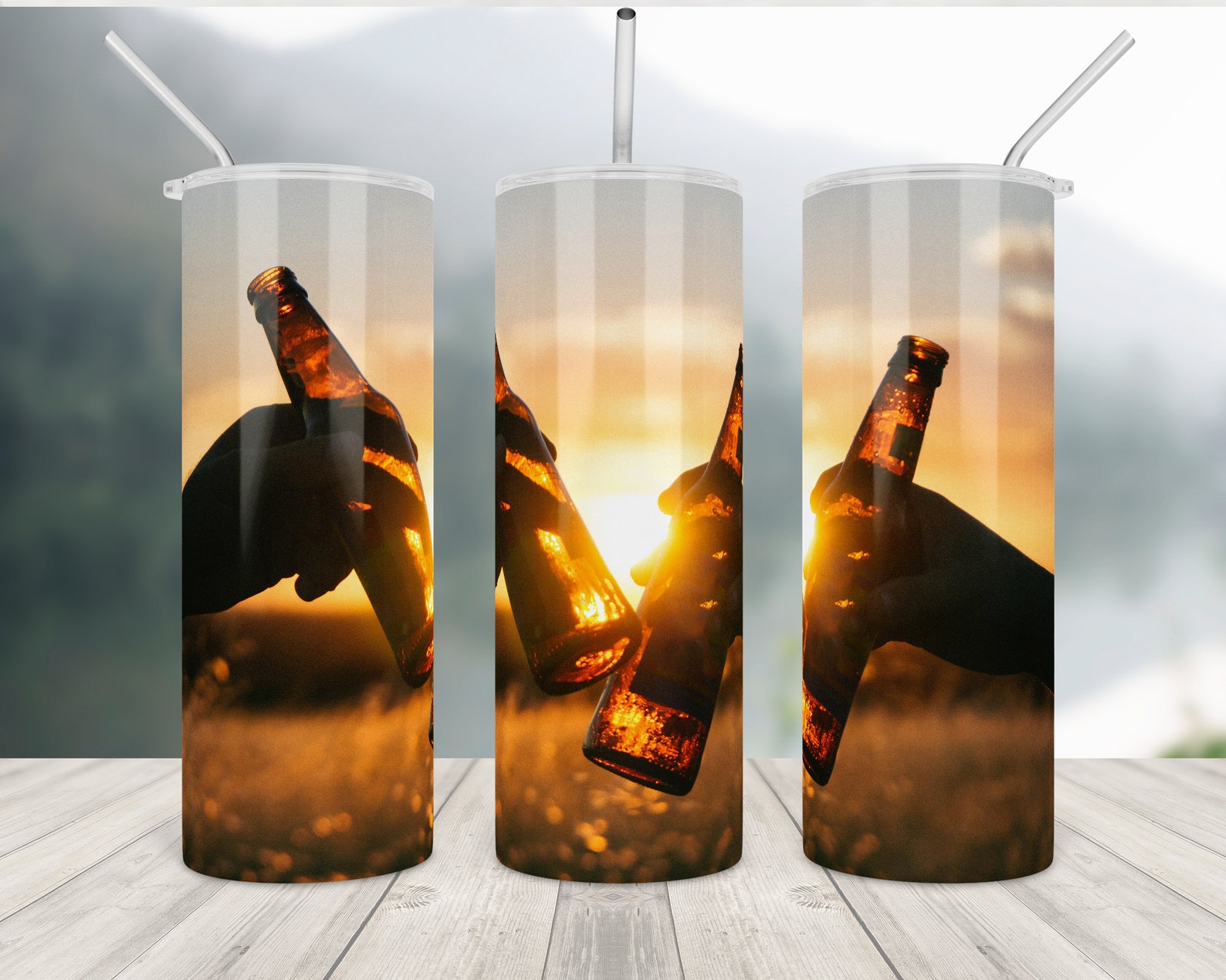 Beer Tumbler Wrap sublimation Alcohol Beer lover 20oz skinny Etsy