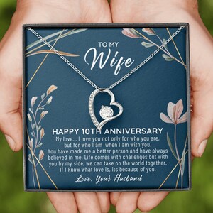10 Year Anniversary Gift For Wife 10 Year Anniversary Gifts Etsy