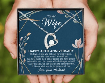 49th wedding anniversary gift for wife
