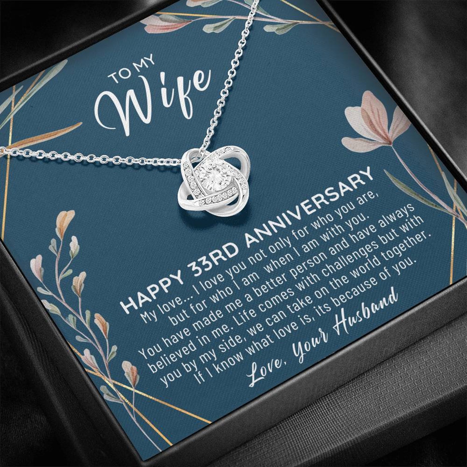 33rd Anniversary Gift For Wife 33rd Anniversary Gifts 33 | Etsy What Is The Gift For 33rd Wedding Anniversary