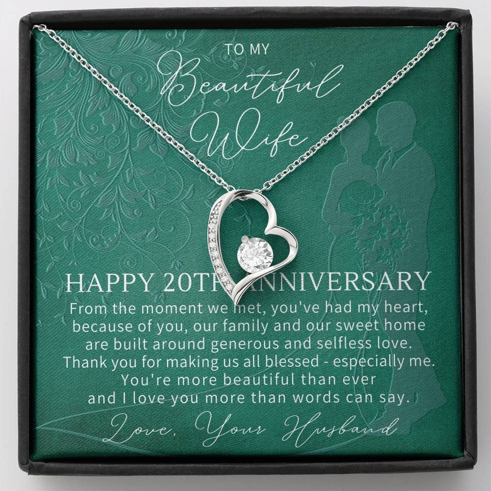 20th Anniversary Gift For Wife 20 Year Anniversary Gifts Etsy