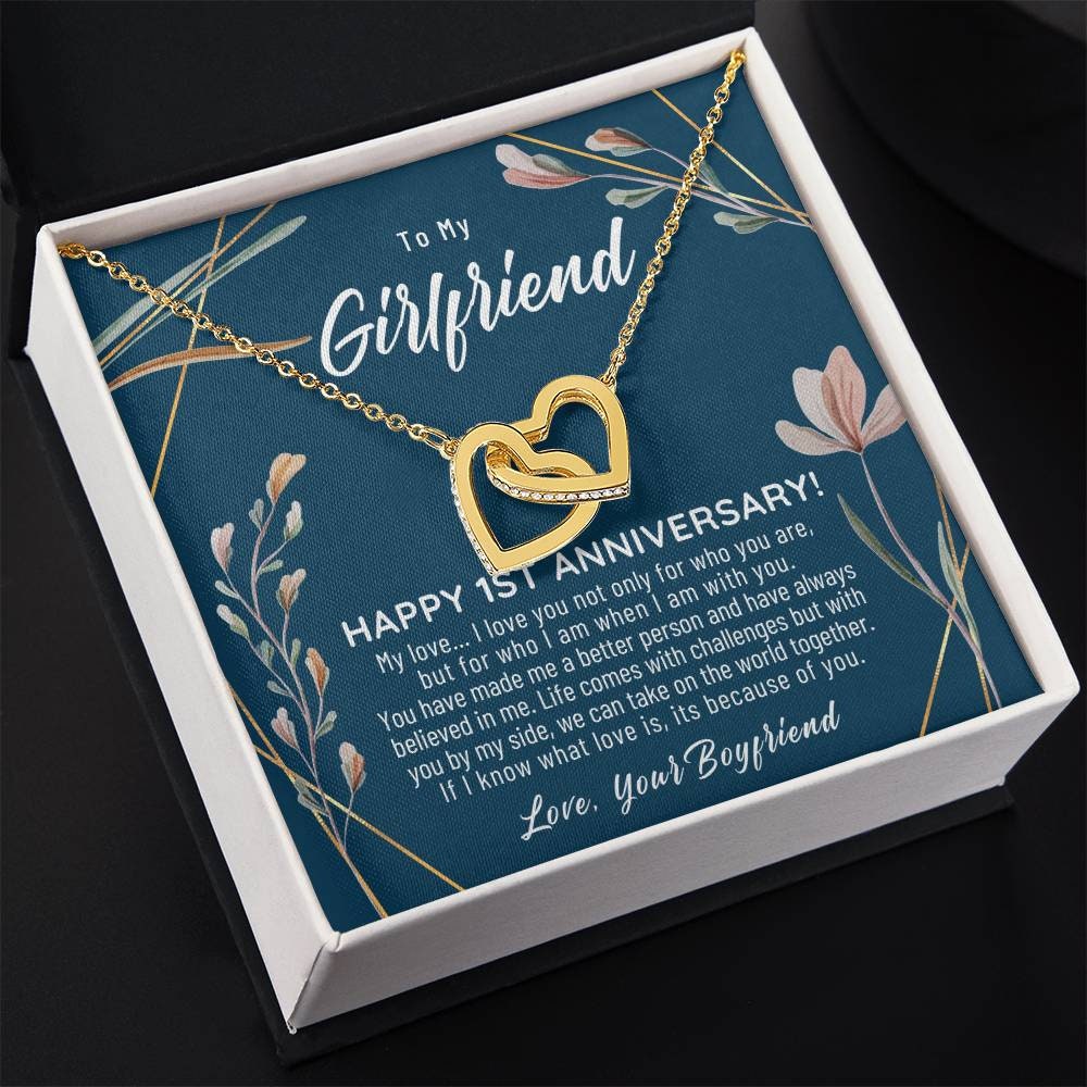 1 Year Anniversary Gift Fast Free 2nd Day Air Shipping Personalized Names 1st Wedding Anniversary Present Husband Wife or Couple