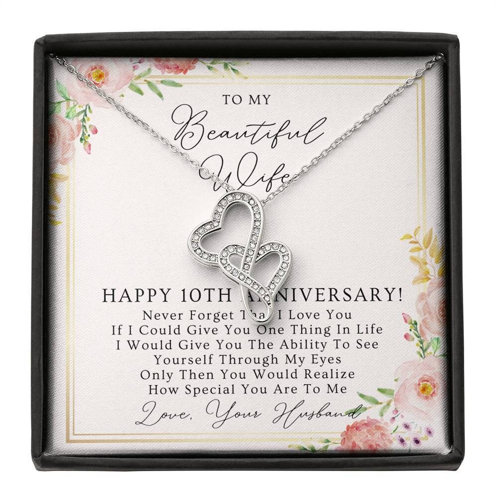 10th Anniversary Gift for Wife 10 Year 