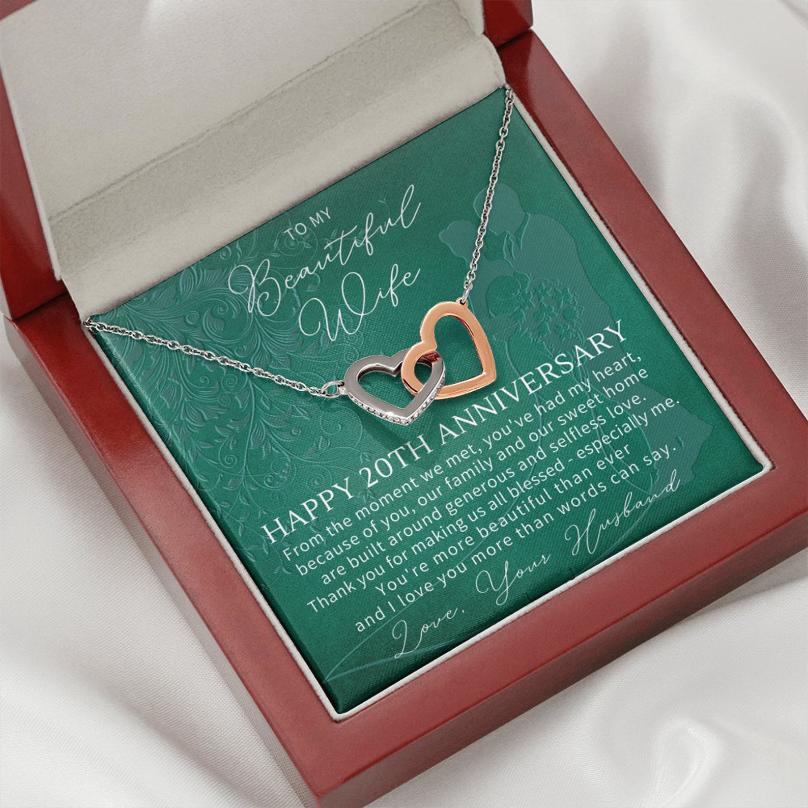 20th Anniversary Gift For Wife 20 Year Anniversary Gifts Etsy