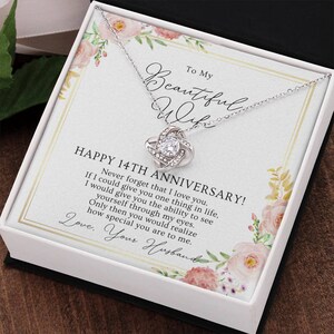 14 Year Anniversary Gift Ideas, 14th Anniversary Gift For Her, 14 Year Wedding Anniversary Gift For Wife, 14th Anniversary Gifts