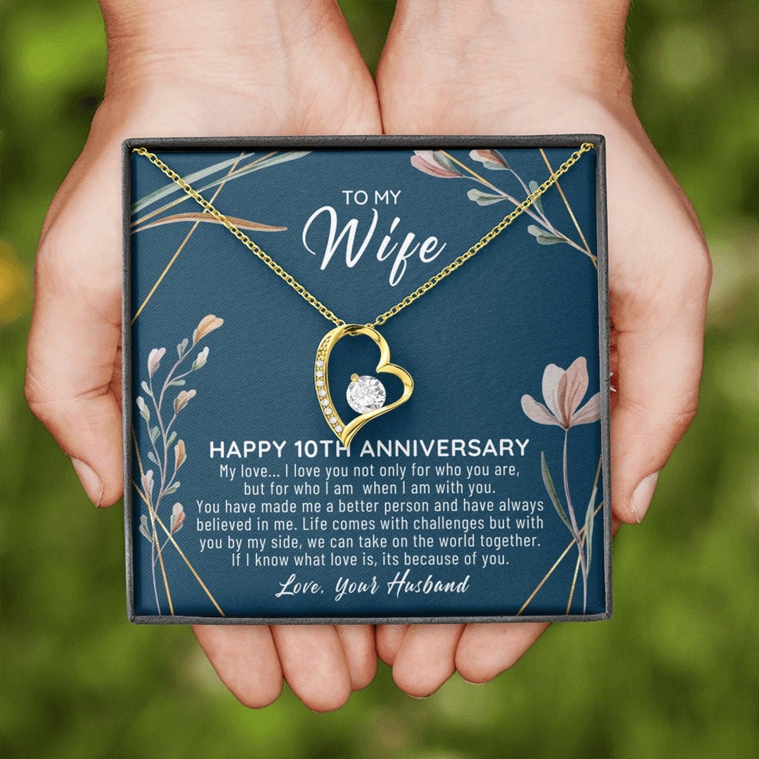 10 Year Anniversary Gift For Wife, 10 Year Anniversary Gifts, 10 Year Anniversary Gift Ideas, 10th Wedding Anniversary Gift For