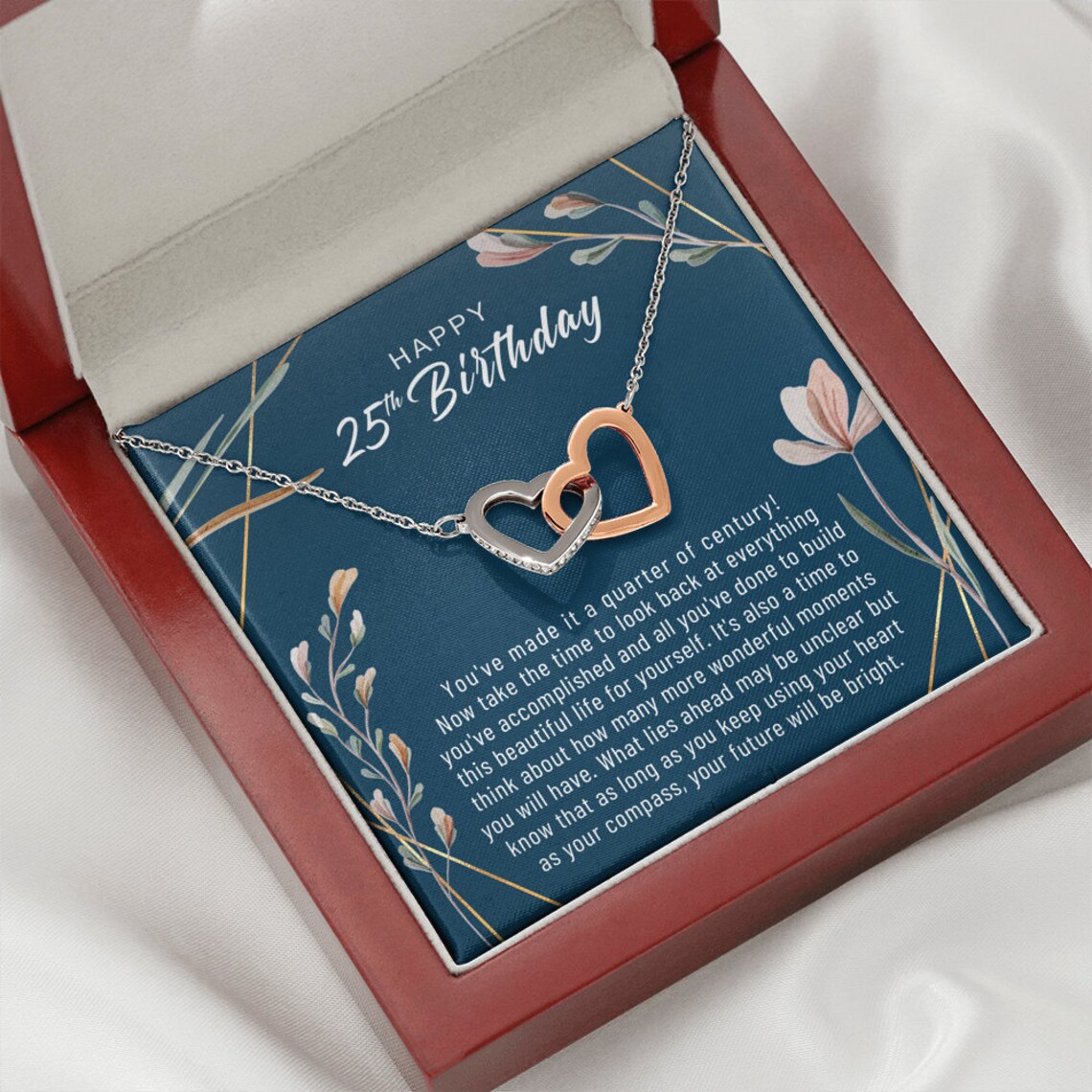 Personalized 25th Birthday Gift For Her 25th Birthday Gifts Etsy