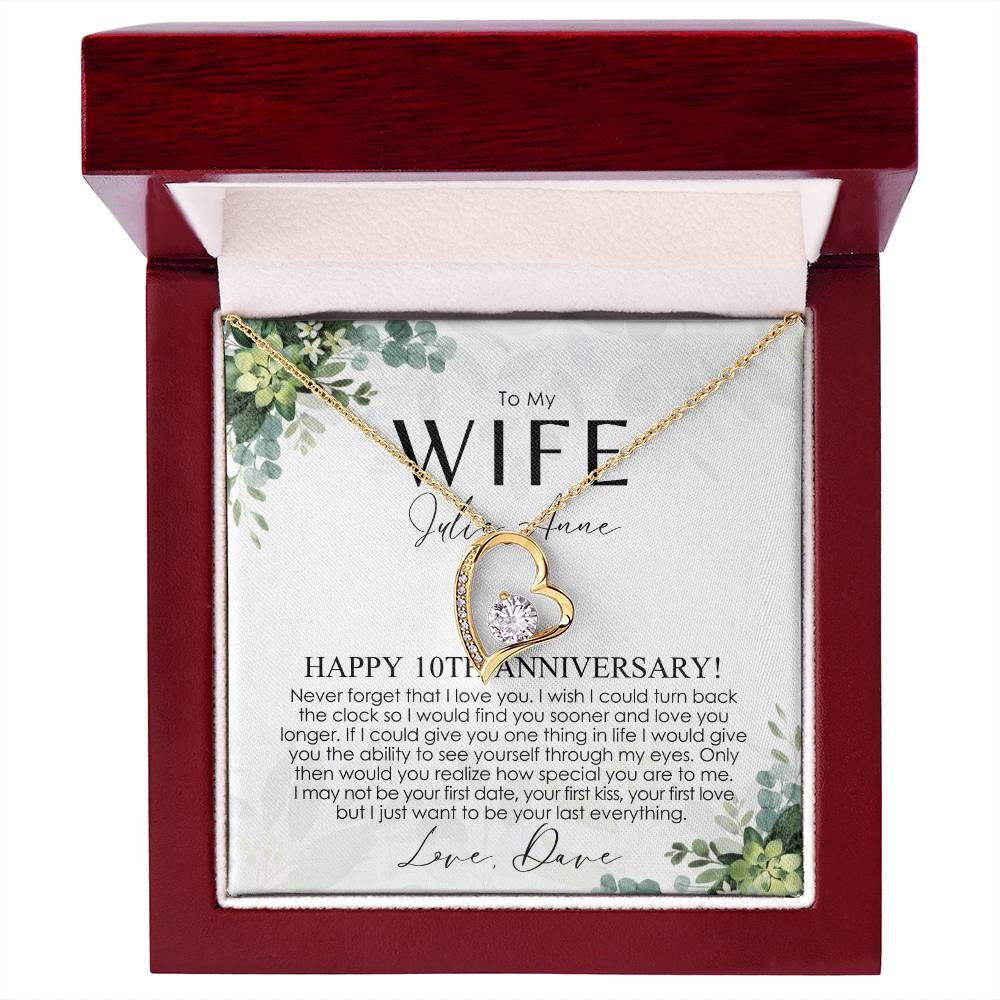10 Year Anniversary Gift for Wife, 10 Year Anniversary Gifts, 10 Year  Anniversary Gift Ideas, 10th Wedding Anniversary Gift for Her 