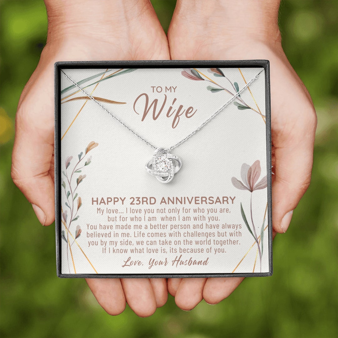 23 Year Anniversary Gift For Wife 23 Year Anniversary Gifts - Etsy