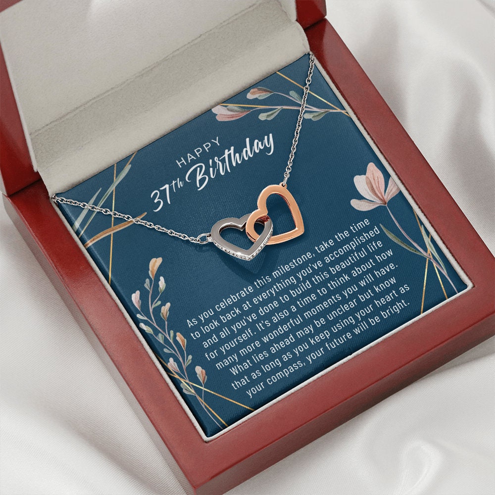 Personalized 37th Birthday Gift For Her 37th Birthday Gifts | Etsy