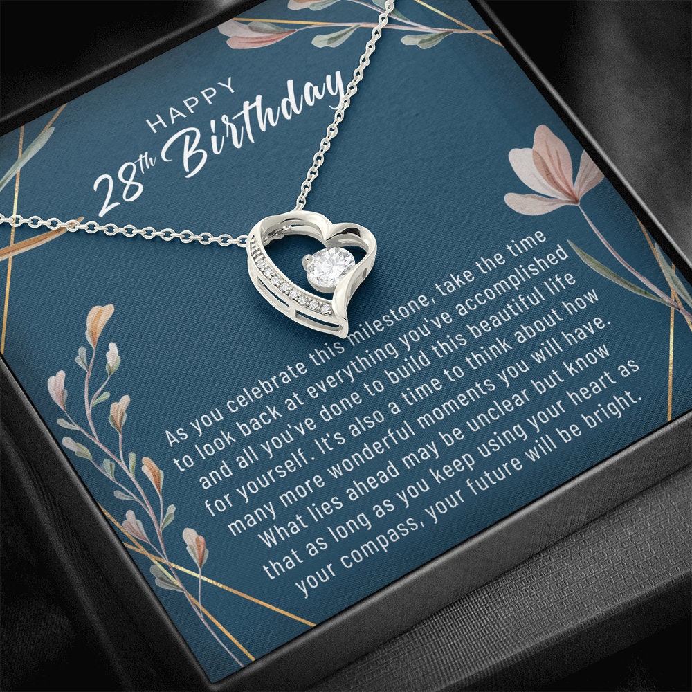 Personalized 28th Birthday Gift For Her 28th Birthday Gifts | Etsy