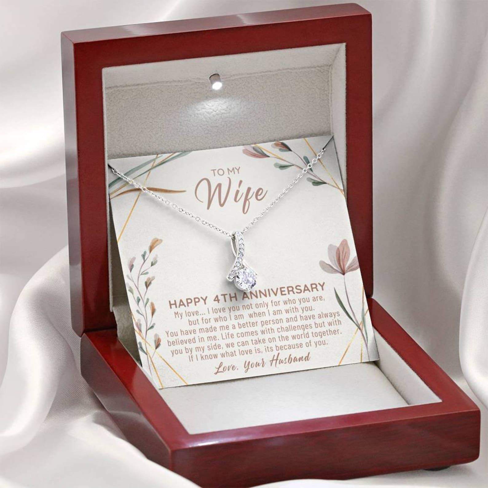4 Year Anniversary Gifts 4th Anniversary Gift Ideas 4th Etsy