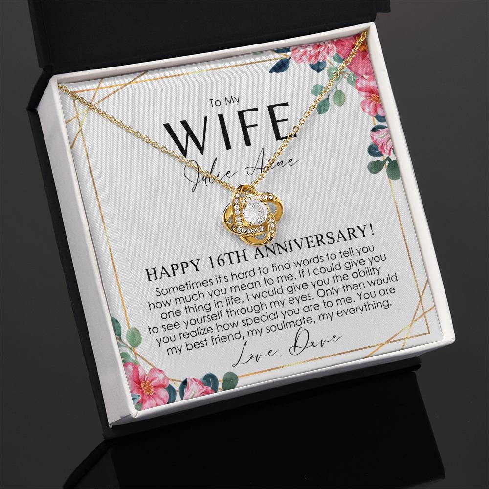 16th wedding anniversary gift for store my wife