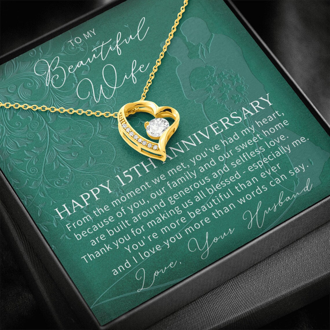 15 Year Anniversary Gift Ideas 15th Anniversary Gift For Her Etsy