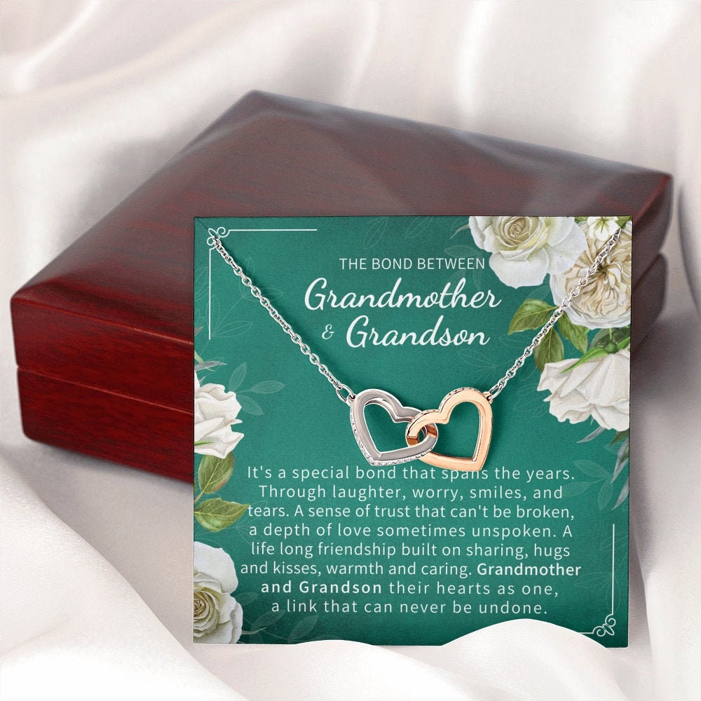 Gift For Grandmother From Grandson To Grandma Gift For Grandmother