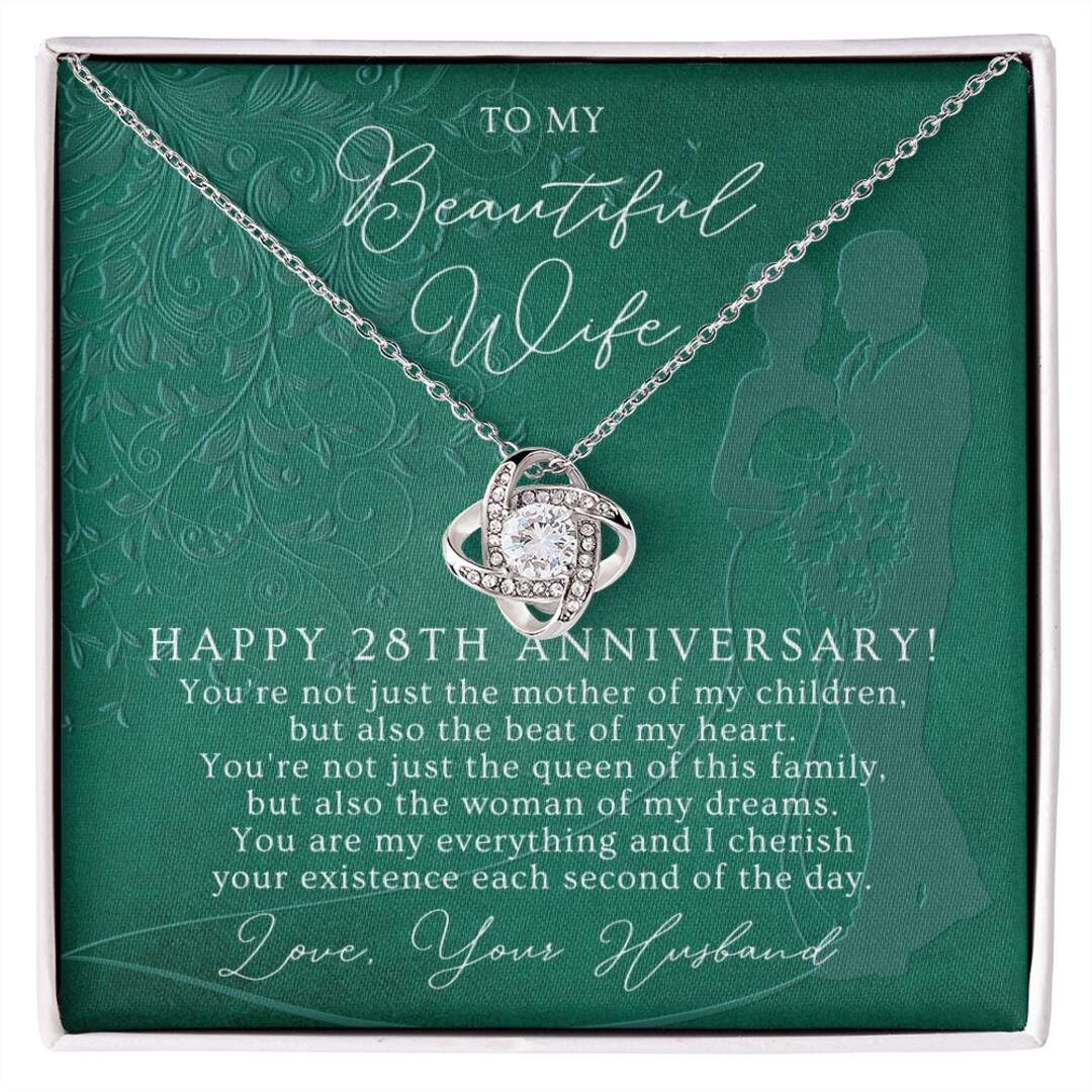 28Th Anniversary Gift For Wife 28 Year Wedding Anniversary - Etsy