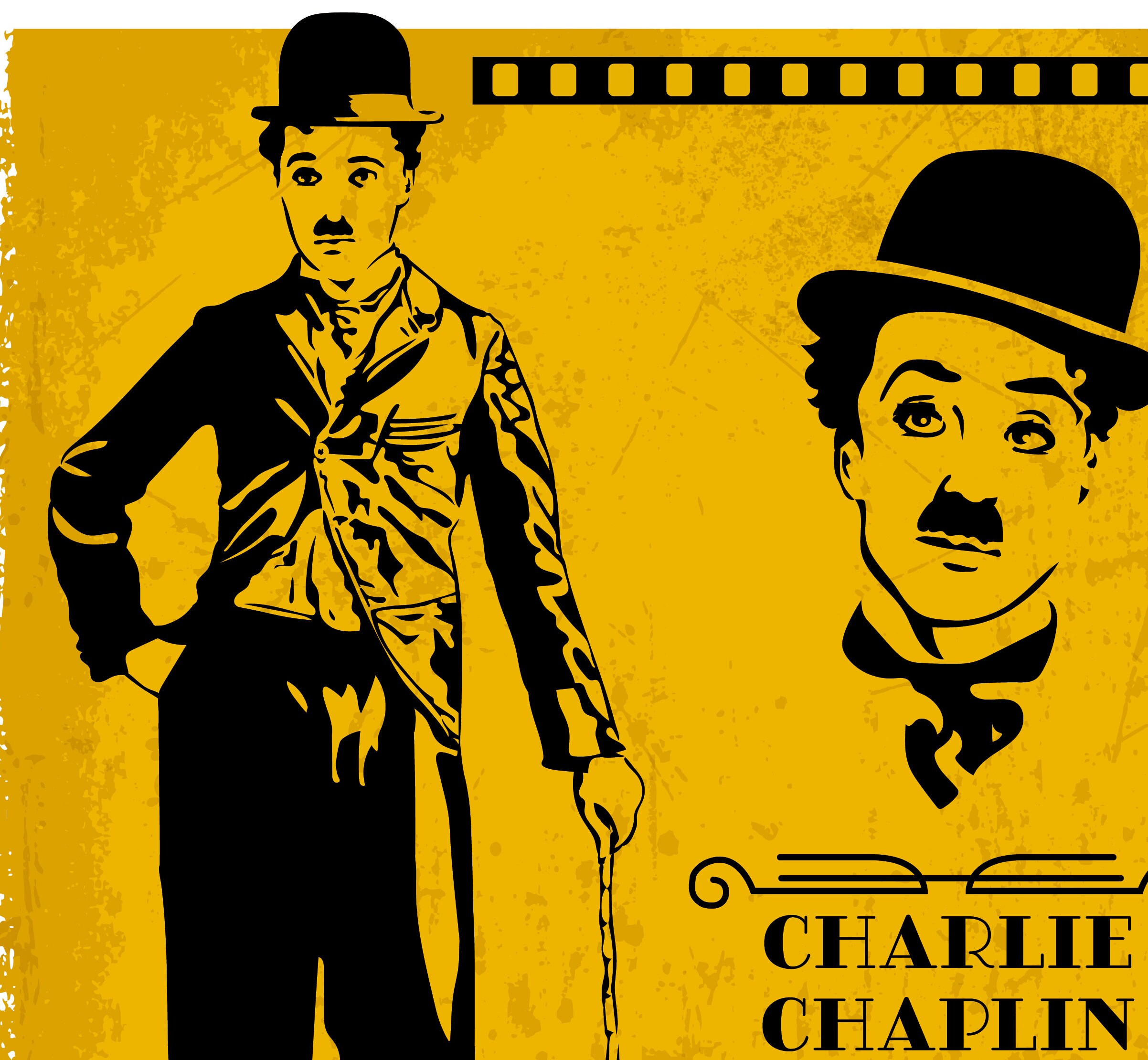 Charlie Chaplin Chaplin Charlie Chaplin Print Charlie | Etsy