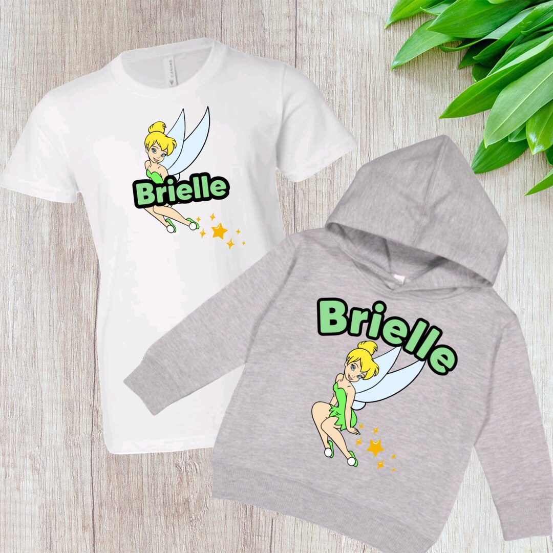 Tinker Bell Inspired Apparel Toddler & Youth Fairy Pixie Etsy