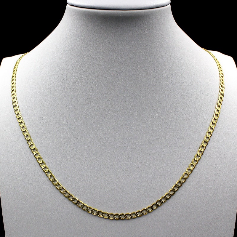 10k Gold Chain 22 2mm - Etsy