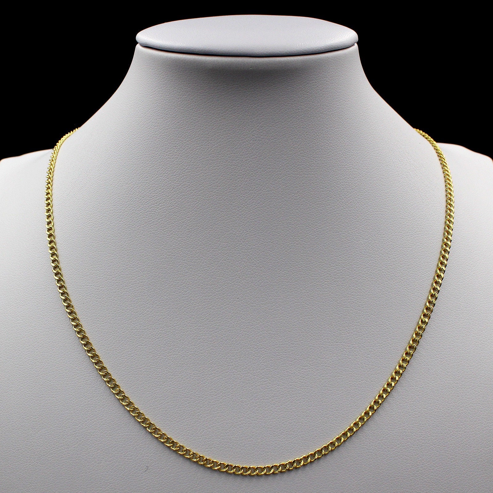 3.5mm Curb Chain Necklace, 12 14 16 Kids Cuban Link Chain, Ready to Ship, Teen Necklace, Gold Filled Necklace, Toddler Gift, Kids Jewelry