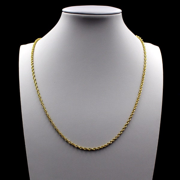 10k Gold Chains 2mm Etsy