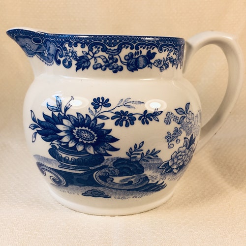 Spode Blue Room Collection Portland Vase Dinner Plate Etsy