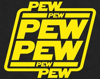 Star Wars Pew Pew Pew Unisex T-Shirt