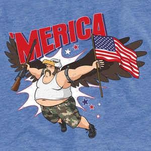 Merica USA Unisex T-Shirt