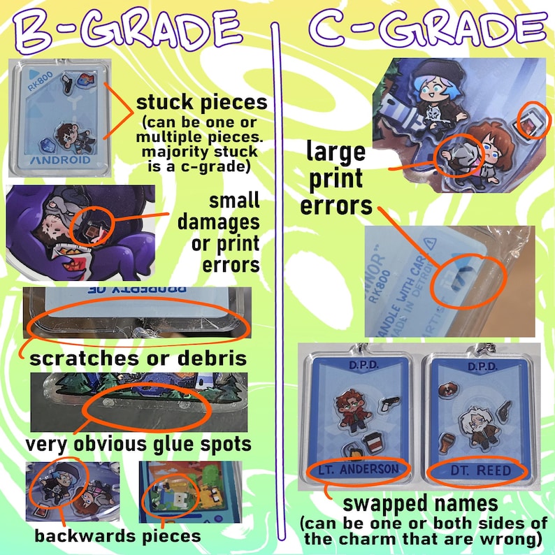 Defect Keychain Discounted Items! - Etsy