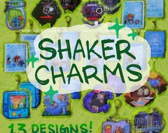 Ciondoli Shaker e adesivi olografici! 3,5" / 2,5" -- MULTIFANDOMS - Pressure, MLP, D:BH, LiS, Lethal Company e altro ancora!