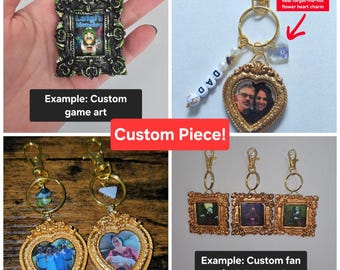 Custom Keychain | Personalized Photo Frame | Custom Gift | Gift For Loved Ones