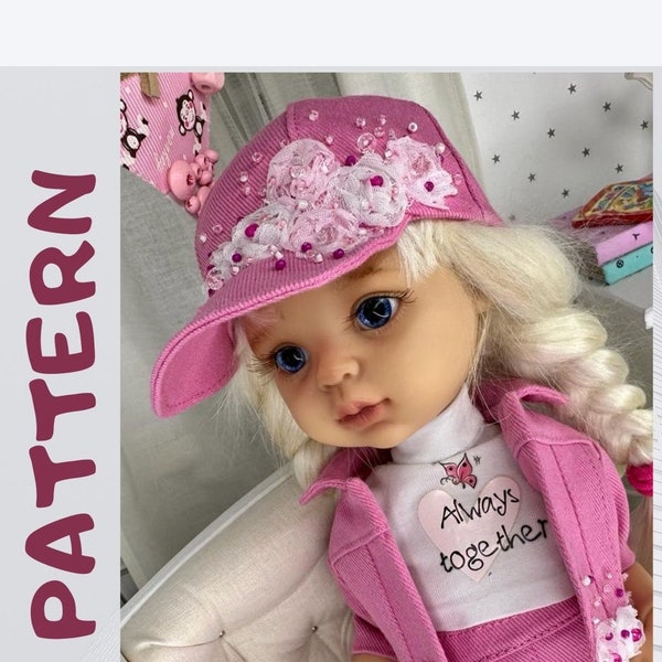 Paola Reina Doll CAP Sewing Pattern Instant PDF Download