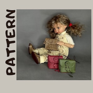 TASCHE mit KNOPF - Paola Reina Schnittmuster. PDF und Video YouTube.