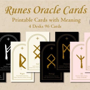Runas Símbolos Cartas Oráculo