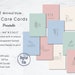 Self Care Printable Cards With Positive Motivational Quotes for ...