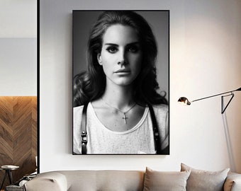 Items Similar To Lana Del Rey Poster Art Print Summertime