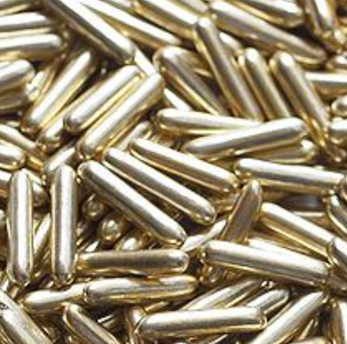 Metallic Gold Rods 4 oz Etsy