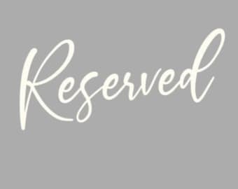 Reserved