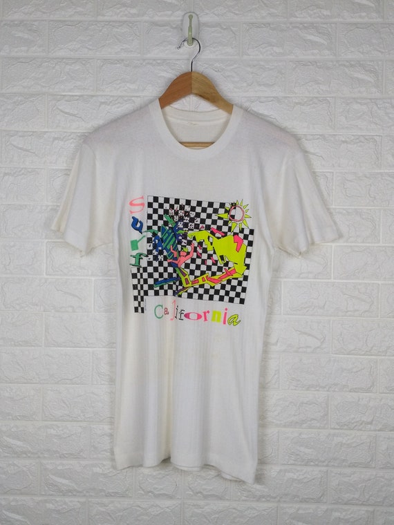 Vintage 70's FRACASSO Surf California T Shirt