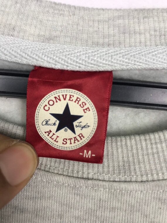 Vintage Pullover Converse All Star Etsy España