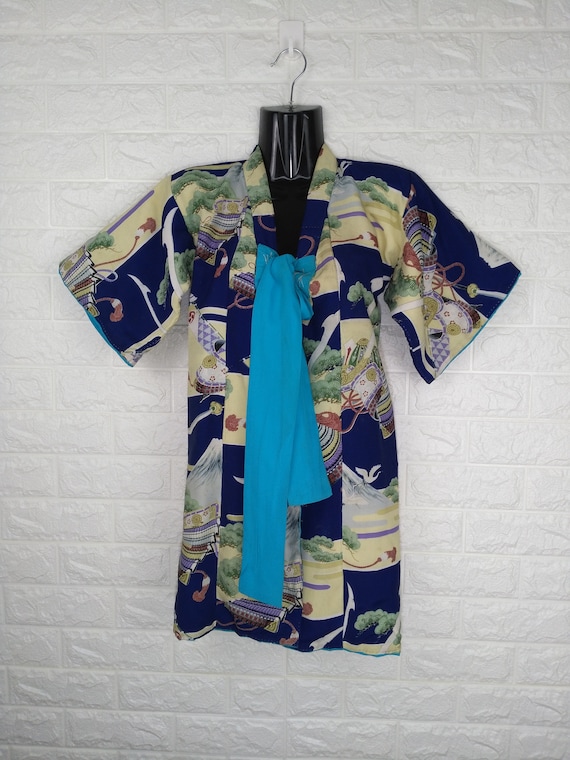 Vintage Child Kimono Rare Pattern